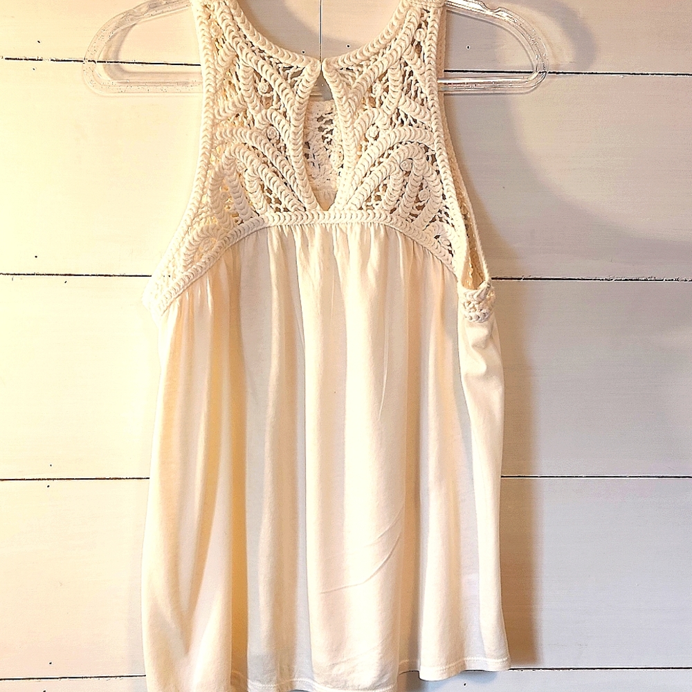 Loft Boho Crochet like Tank - Picture 5 of 7